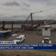 Engineers Collecting Items To Repair Demopolis Lock And Dam