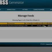 RSS Feed Generator Video 2