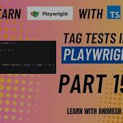 Test Annotations And Tags In Playwright Learn Playwright Using TypeScript Full Course Part 15