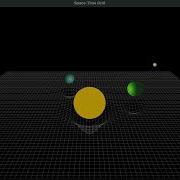 Space Time Gravity Simulation In Python OpenGL