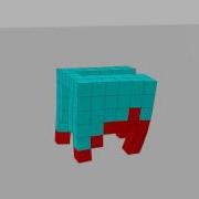Evolved Walking Soft Robot