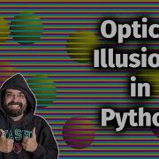 Create A 4K Optical Illusion In Python Drawing With PIL