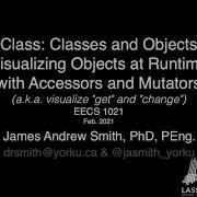 1021 Class On Object Oriented Programming Mutators Accessors