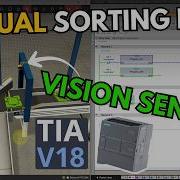 Сортировочная линия с датчиком зрения программирование в TIA Portal SCL Виртуальная фабрика