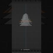 Low Poly Pine Tree Blender Timelapse