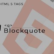 HTML Tags Blockquote