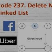 Leetcode 237 Delete Node In A Linked List