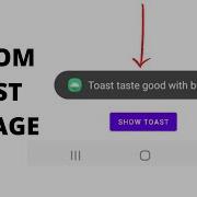 How To Create Custom Toast In Android Studio Tutorial