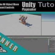 How To Have An Object Move With Keyboard Controls Using Playmaker In Unity