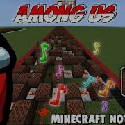 Among Us Drip Minecraft Note Block