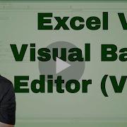 Excel VBA Visual Basic Editor VBE