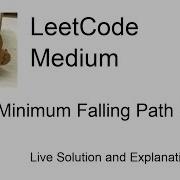 931 Minimum Falling Path Sum Leetcode Medium