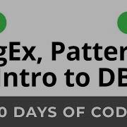 Day 28 RegEx Patterns And Intro To Databases 30 Days Of Code HackerRank Solutions