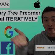 LeetCode 144 Binary Tree Preorder Traversal ITERATIVELY Interview Prep Ep 76
