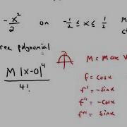 11 2 Pt 2 Error Bounds And Euler S Formula