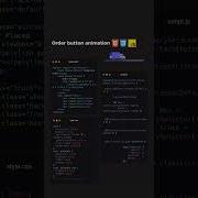 Order Button Animation HTML CSS JS Mubasher Developer Shorts Htmlcss Animation