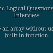 How To Reverse An Array How To Reverse An Array Without Using Built In Functionality