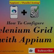 3 Appium Parallel Testing Using Grid4 Part 1 How To Configure Selenium Grid 4 With Appium
