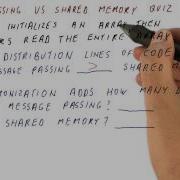 Message Passing Vs Shared Memory Solution Quiz Georgia Tech HPCA Part 5