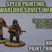 Review Paint Warlord Games New WWII Soviet Infantry How I Paint Things