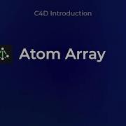 C4D Using Atom Array To Create Wireframe Look