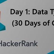 HackerRank Day 1 Data Types Java Solution