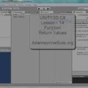 UNITY3D C Lesson 14 Function Return Values