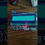LCD Shield For Arduino Mounted On ForgetIvrea C And Running BitLash In VT100 Emulation