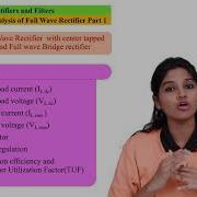 Analysis Of Full Wave Rectifier Part 1 Rectifier And Filters Basic Electronics
