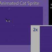 C64 Animated Cat Sprite Demo