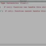 Unit 4 Video 3 Converting Data To A Float