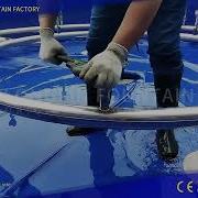 Round Pool Fountain Installation Process Longxin Fountain Supply