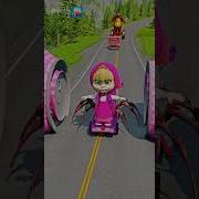 Crazy Cars Funny Cars VS BOLLARD BARBIE Crush Splash In BeamNG Drive