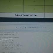CodeChef Starters 32 Solution Maximize The Minimum Volume Control Course Registration Sol