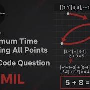 1266 Minimum Time Visiting All Points Leetcode Python Tamil