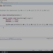 Evaluating Boolean Expressions