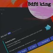 Discord Bot Advanced Embed Command With Buttons