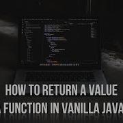 JavaScript Basics How To Return A Value From A Function In Vanilla JavaScript