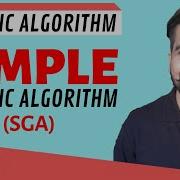 Simple Genetic Algorithm SGA Explained With Flowchart In Hindi
