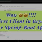 KEYCLOAK 4 How To Setup First Client For Spring Boot App In Keycloak
