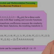 Wavelets And Multiresolution Processing Miscellaneous Problem 2 Image Processing