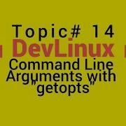 Bash Shell Scripting Topic 14 Handling Command Line Arguments Using Getopts