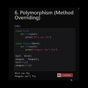 Python Polymorphism Explained See Method Overriding In Action Subscribe Share Like Coding