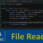 Java Tutorial 80 Java Reader Class With Examples FileReader