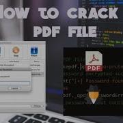 How To Crack A Password Protected Pdf File Using Python EDUCATIONAL PURPOSE ONLY