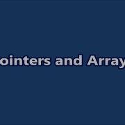 Pointers And Arrays In C C Programming Part 40 Learn CSE Malayalam