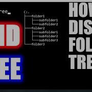 HOW TO SHOW FOLDER TREE IN CMD