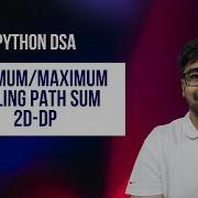 DSA In Python Minimum Maximum Falling Path Sum Grid DP Full Approaches LeetCode 931 Part 200