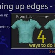 How To Clean Up Smooth Out Edges From Geometry Fast