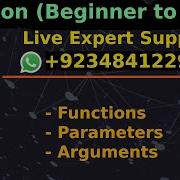 Python Tutorials 7 Functions In Python Parameters And Arguments In Python Functions